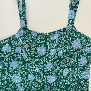 Sonoma Maxi Dress Tiered Medium Sleeveless Floral‎ Maxi Boho Smocked Pockets